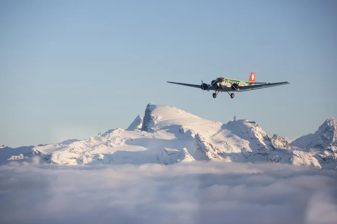 V zadnjem desetletju je panoramske polete opravljalo še pol ducata letal JU 52. FOTO: JU Air