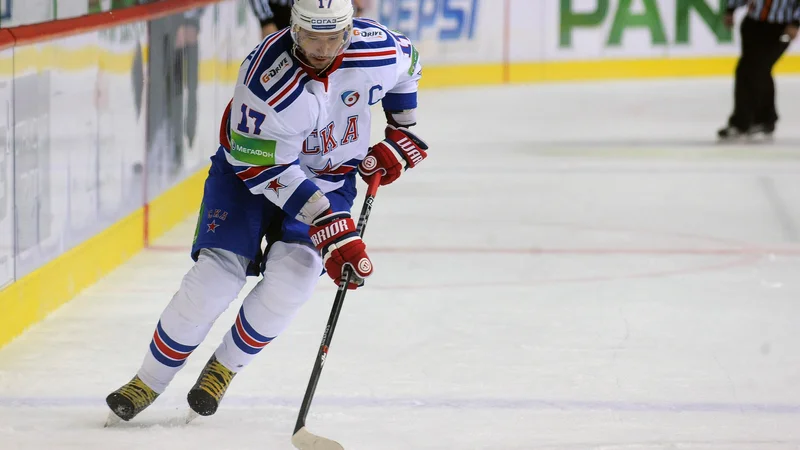 Ilja Kovaljčuk je v KHL že igral za SKA iz St. Peterburga. FOTO: Damir Krajač/Cropix