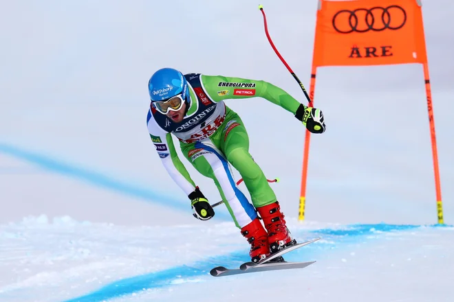 Klemen Kosi nima sreče v Bormiu. FOTO: Denis Balibouse/Reuters