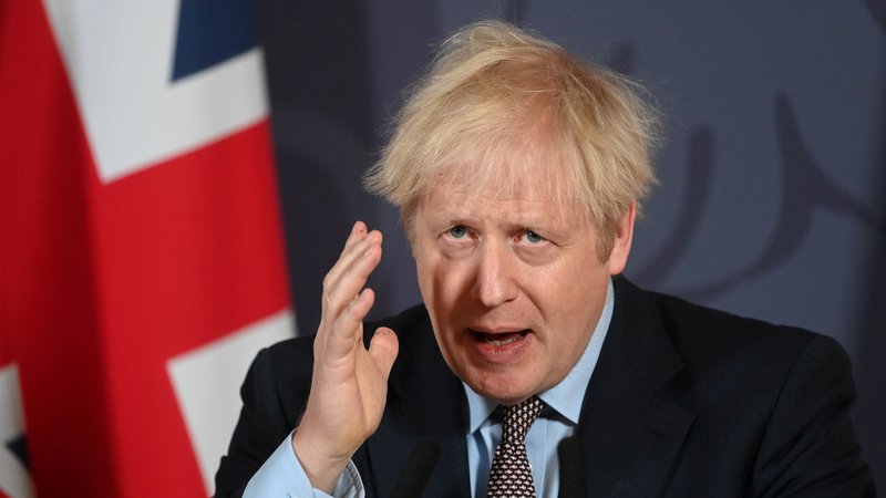 Fotografija: Boris Johnson se pri pogajanjih z EU ni hotel zaplesti v podobno zanko kot njegova predhodnica Theresa May. Foto: Paul Grover/Reuters