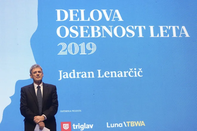 Delova osebnost leta 2019 je bil dolgoletni direktor Instituta Jožef Stefan Jadran Lenarčič.
Foto Voranc Vogel
