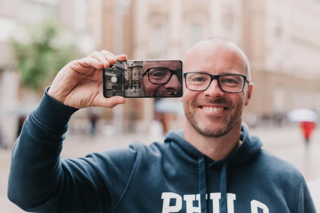 Ciril Komotar uporablja telefon Huawei P40 Pro in ne pogreša ničesar! Foto Ciril Komotar