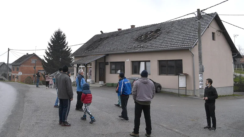 Fotografija: Brest Pokupski je danes zjutraj stresel močan potres. FOTO: Damir Krajac/Cropix