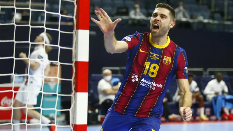Fotografija: Blaž Janc bo prvič zaigral v finalu lige prvakov.
FOTO: Thilo Schmuelgen/Reuters