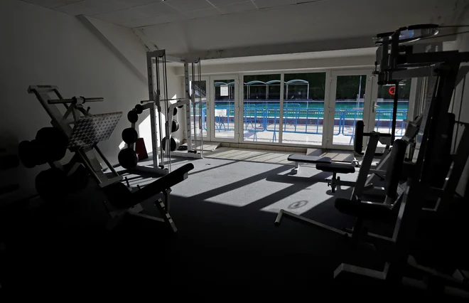 Številni studii ne bodo preživeli, če bo zapora trajala dlje, pravijo v Nemčiji, in upajo, da se bodo fitnes studii spet lahko odprli januarja 2021. Upajo, vedo pa ne. FOTO:David W. Cerny/Reuters