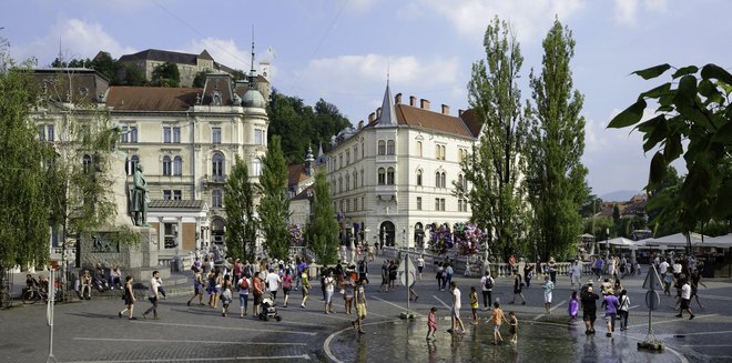 Ljubljana danes ... FOTO: Nejc Trampuž
