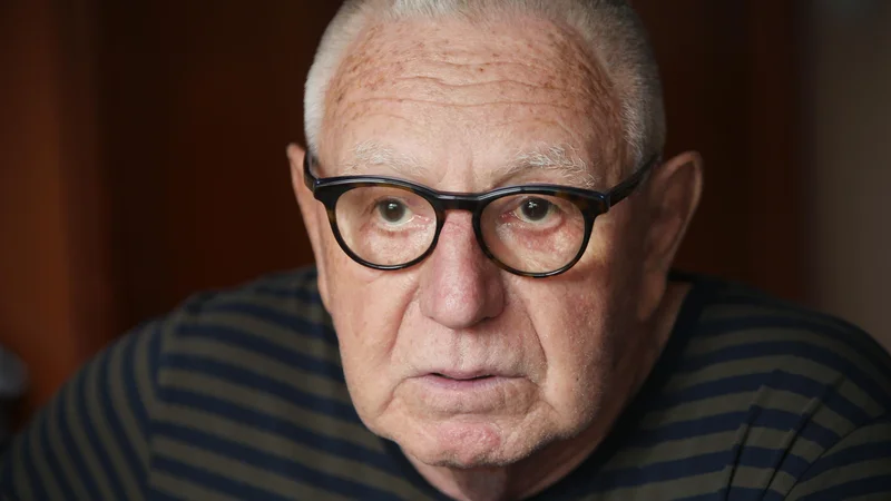 Fotografija: Dušan Jovanović, dramatik, esejist in režiser. FOTO: Jure Eržen/Delo
