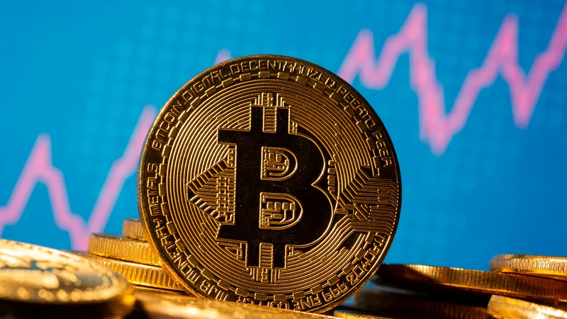 Fotografija: Bitcoin je trenutno vreden že več kot 30.000 dolarjev. FOTO: Dado Ruvic Reuters