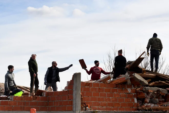 Vas Gora blizu Petrinje. FOTO: Denis Lovrović/AFP