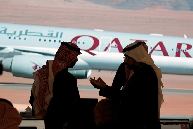 Na vrhu zalivskih držav v Savdski Arabiji se je simbolno končal tri leta in pol trajajoč konflikt med savdskim in katarskim dvorom.<br />
FOTO: Ahmed Yosri/Reuters