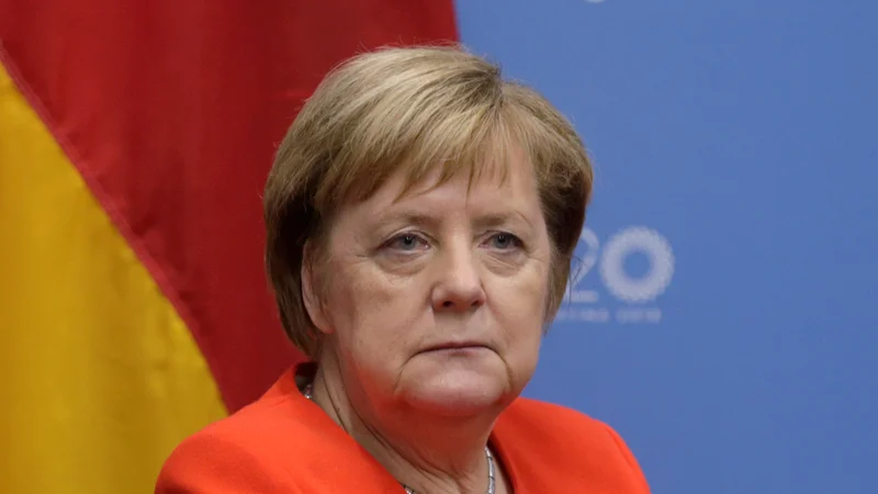 Fotografija: Nemška kanclerka Angela Merkel. FOTO: Luisa Gonzalez/Reuters