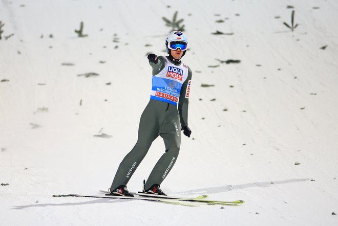 Kamil Stoch je pokoril vso konkurenco. FOTO: Lisi Niesner/Reuters