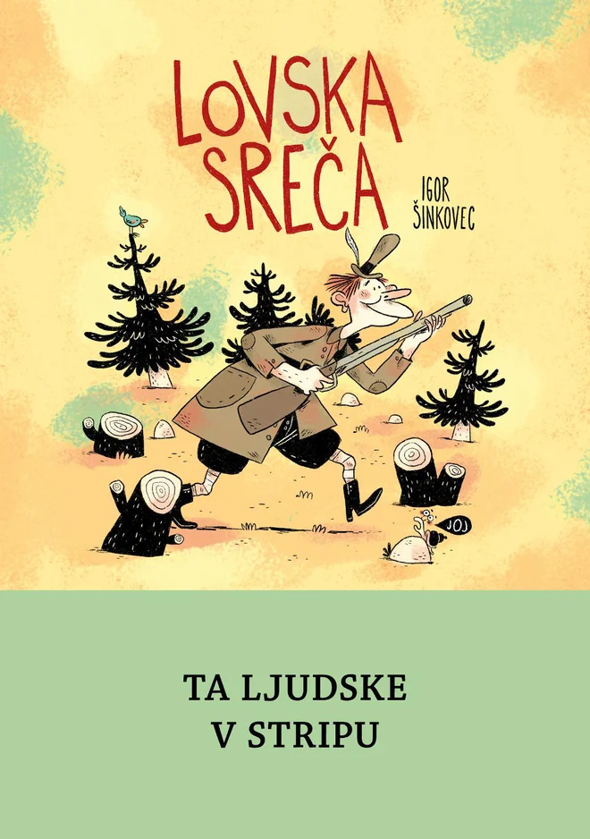 Aktualni prejemnik nagrade Kristine Brenkove za izvirno slovensko slikanico, je priredil pravljico Speči zajec, v svoji izvedbi jo je naslovil Lovska sreča. FOTO Promocijsko Gradivo
