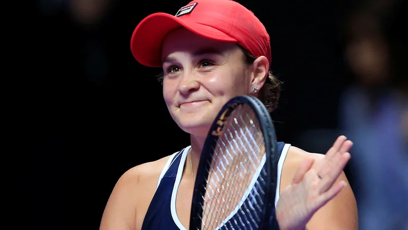 Fotografija: Prva igralka sveta Ashleigh Barty bo v Avstraliji nastopila na svojem prvem turnirju po 11 mesecih. FOTO: Aly Song/Reuters