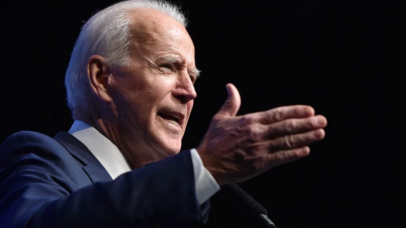 Fotografija: Joe Biden bo prisegel 20. januarja. FOTO: David Becker/AFP