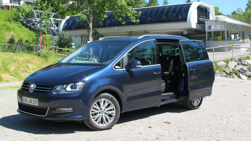 Fotografija: Volkswagen sharan. FOTO: Blaž Kondža