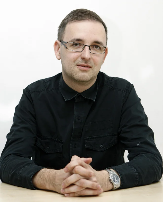 Miro Haček, profesor na FDV in politični analitik FOTO: Aleš Černicev