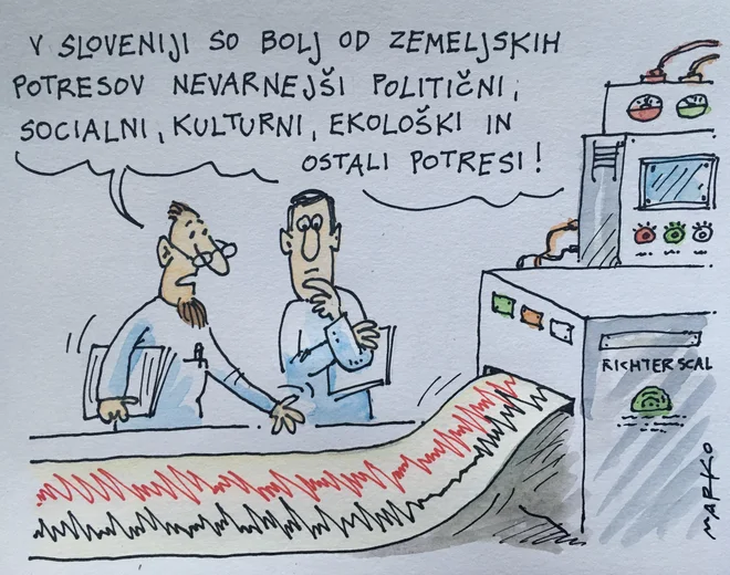 KARIKATURA: Marko Kočevar