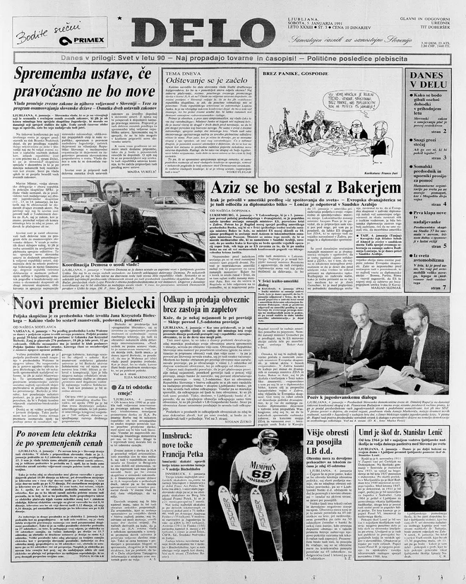 V Sobotni prilogi je pred tridesetimi leti izšel članek, o katerem bi lahko mislili, da je pisan glede na sedanje razmere v slovenski družbi. FOTO: Delo