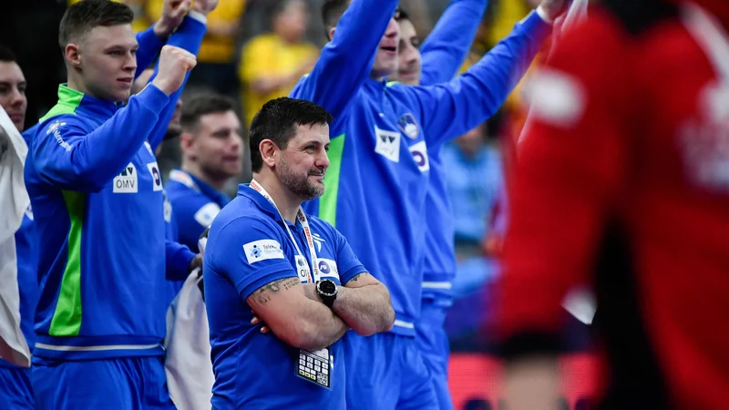 Fotografija: Ljubomir Vranješ je Slovence popeljal do polfinala lanskega EP na Švedskem. FOTO: Bjorn Larsson Rosvall/AFP