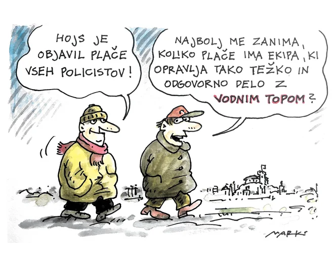 KARIKATURA: Marko Kočevar/Delo
