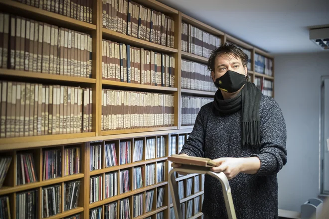 Matjaž Zorec, odgvorni urednik Radia Študent. FOTO: Uroš Hočevar/Delo