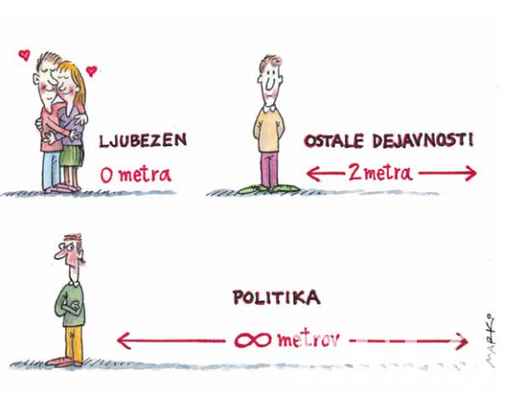 Fotografija: KARIKATURA: Marko Kočevar/Delo