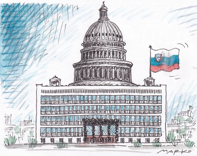 KARIKATURA: Marko Kočevar/Delo