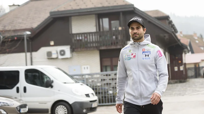 Fotografija: Robert Hrgota optimistično pričakuje tekmi v Zakopanah. FOTO: Matevž Peršin/SZS