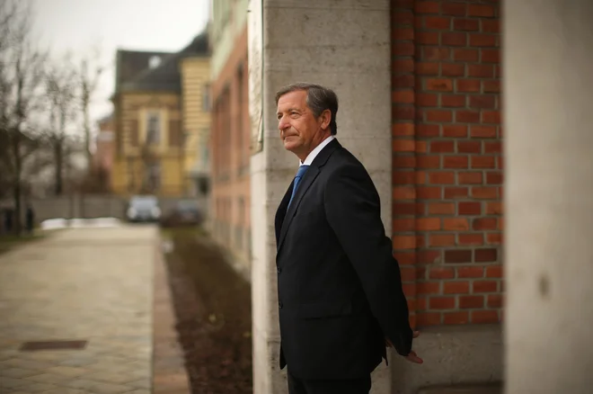 Predsednik Desusa Karl Erjavec. FOTO: Jure Eržen/Delo