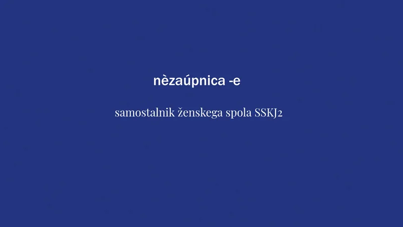 Fotografija: Beseda tedna je nezaupnica. FOTO: Delo