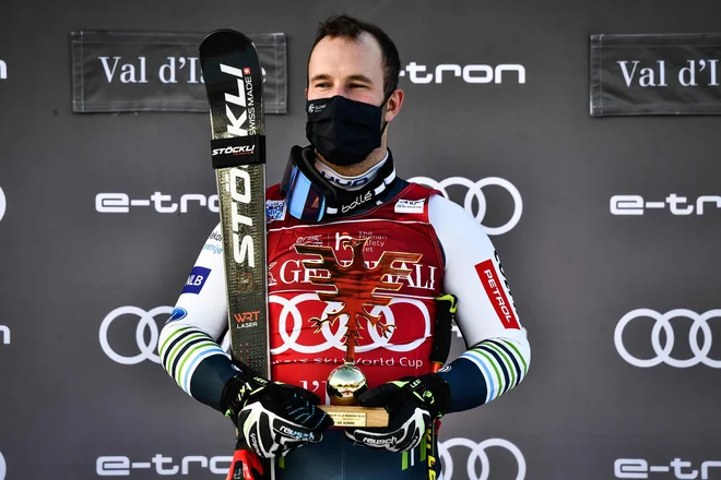 Martin Čater je edini slovenski smučar z zmago v svetovnem pokalu. FOTO: Jeff Pachoud/AFP