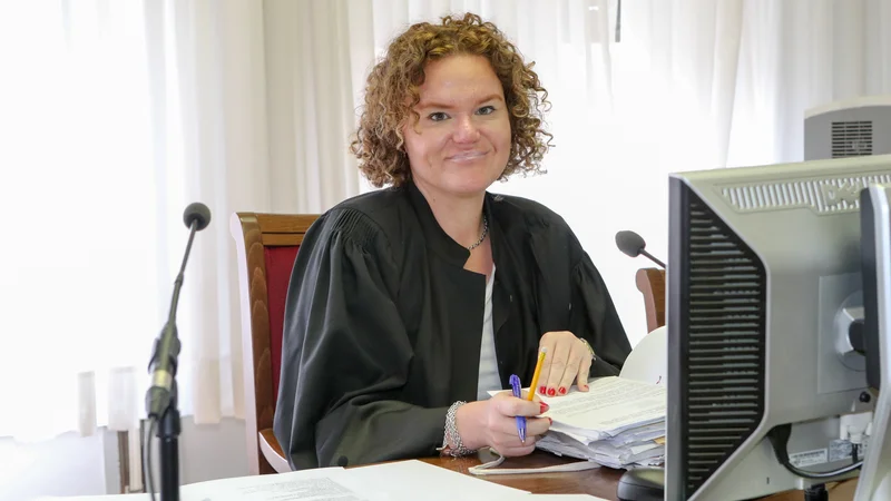 Fotografija: Sodnica Ana Testen je bila premeščena v Kamnik. FOTO: Marko Feist/Slovenske novice