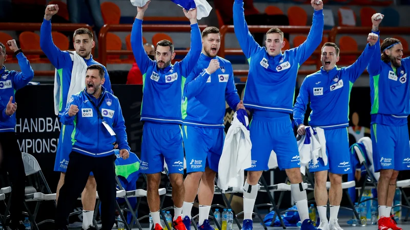Fotografija: Slovence je proti Belorusom popustil krč. FOTO: Jozo Čabraja/Kolektiff