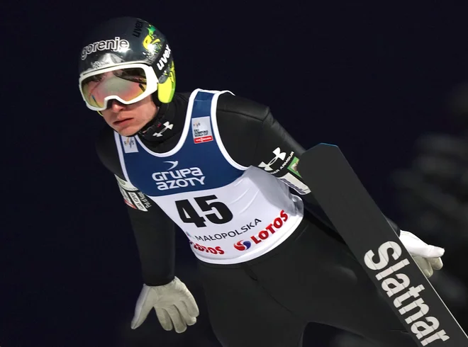 Anže Lanišek je spet našel prave nastavitve. FOTO: Janek Skarzynski/AFP