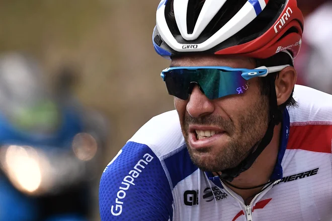 Thibaut Pinot bo izpustil letošnji Tour. FOTO: Marco Bertorello/AFP