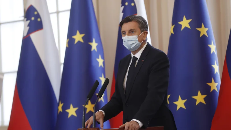 Fotografija: Predsednik Pahor ima očitno težave pri pridobivanju zadostne podpore v DZ za kandidate za ugledne položaje v državnih inštitucijah. FOTO: Leon Vidic/Delo