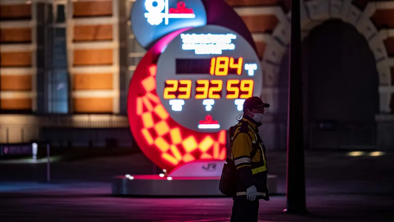 Fotografija: Strokovnjaki se zavzemajo za odpoved iger v Tokiu, v MOk pa so prepričani, da do tega ne bo prišlo. FOTO: Philip Fong/AFP