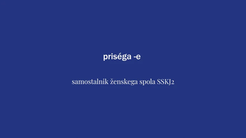 Fotografija: Beseda tedna je prisega. FOTO: Delo
