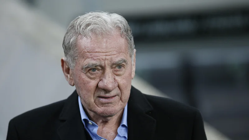 Fotografija: Milan Mandarić: Nikoli nisem skrival dejstva, da imamo dolgove, kot tudi tega, da sem v Olimpiji v preteklih letih zapravil več kot 20 milijonov evrov lastnega denarja. FOTO: Blaž Samec/Delo