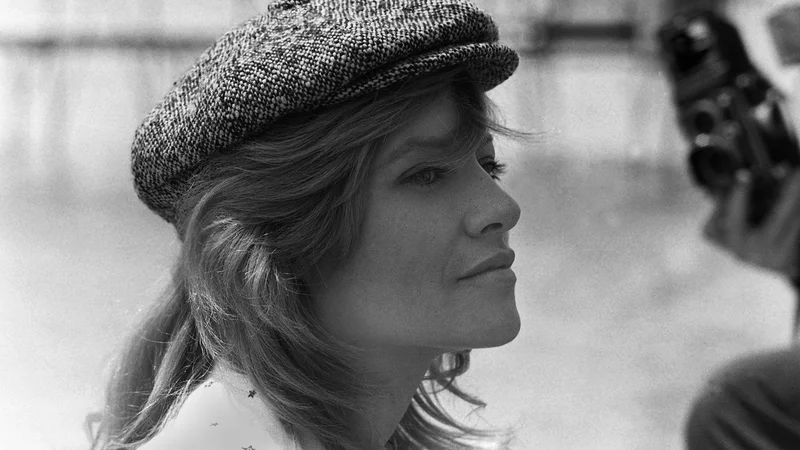Fotografija: Nathalie Delon na filmskem festivalu v Cannesu leta 1993. Foto AFP