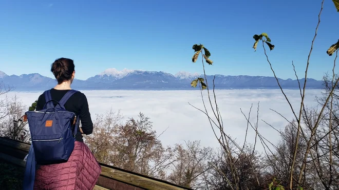 &raquo;Veliko je gričev znotraj občine. Čudno pa mi je, da ljudje v Ljubljani pravijo, kako se dolgočasijo, čeprav je v lepi naravi mogoče početi toliko stvari,&laquo; pravi Dalma Lorena Grbec. FOTO: osebni arhiv