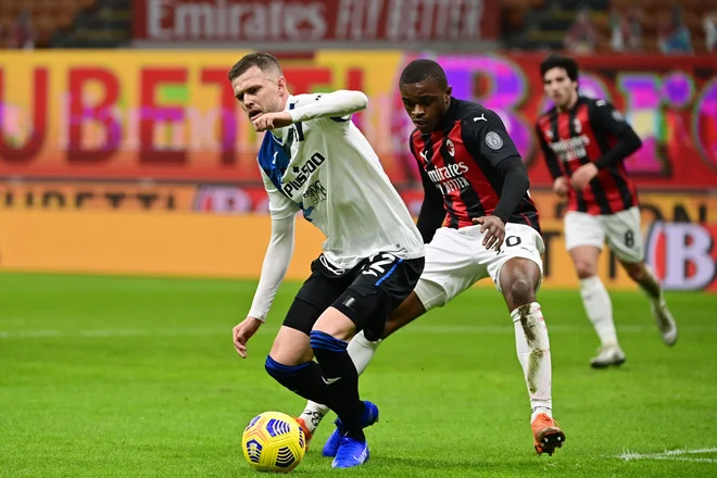 Ne le gol ali virtuoznost v domala vsaki potezi, Josip Iličić je na San Siru uprizoril tudi avtoritativno predstavo, kakršno zmorejo le najboljši in najbolj spoštovani v moštvu. FOTO: Miguel Medina/AFP