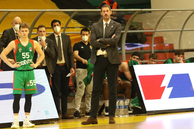 Jurica Golemac je lahko užival v igri svojih varovancev. FOTO: Ivica Cavka/ABA