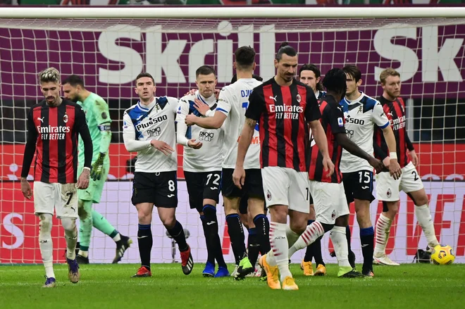 Josip Iličić je uprizoril še eno veliko tekmo, v kateri je bil sklonjene glave tudi Zlatan Ibrahimović. FOTO: Miguel Medina/AFP