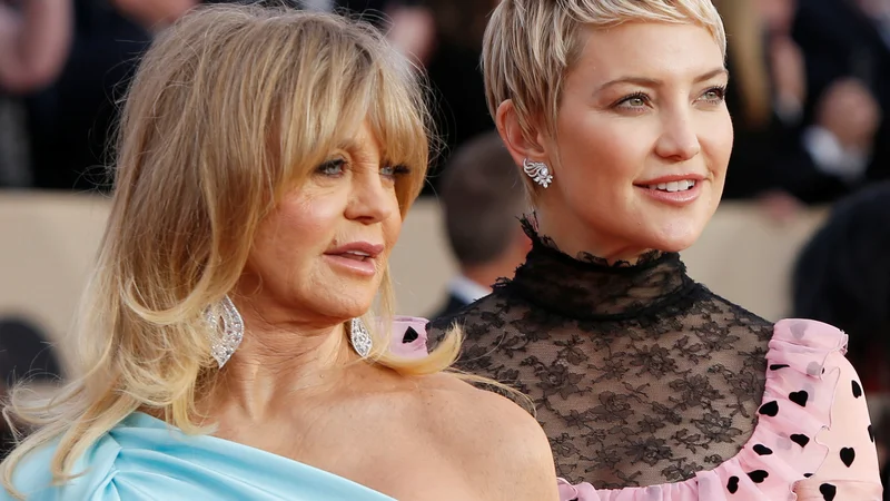 Fotografija: Tako Goldie Hawn kot njena hči Kate Hudson sta se zapisali igralstvu. FOTO: Monica Almeida/Reuters