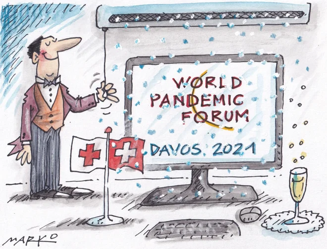 KARIKATURA: Foto Marko Kočevar/delo