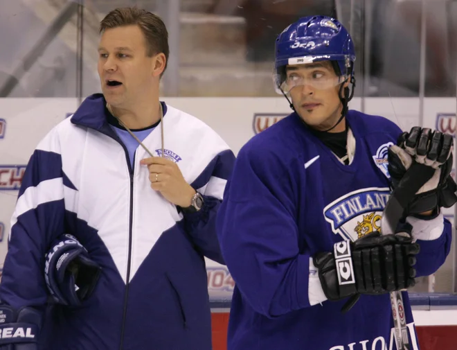 Raimo Summanen je bil selektor Fincev leta 2004, ko je bil med letvi tudi sijajni Teemu Selänne. FOTO: Mike Blake/Reuters
