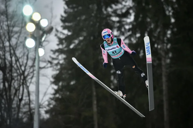 Češki veteran Roman Koudelka ima za seboj 288 tekem v svetovnem pokalu. FOTO: Fabrice Coffrini/AFP