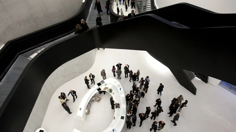 Fotografija: Maxxi, italijanski nacionalni muzej umetnosti XXI. stoletja. FOTO: Max Rossi/Reuters